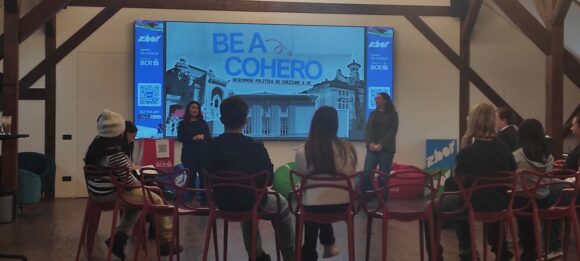 „Be a COHERO”: Tineri din Brașov și Pitești au simulat procesele decizionale ale Uniunii Europene la Zbor Hub