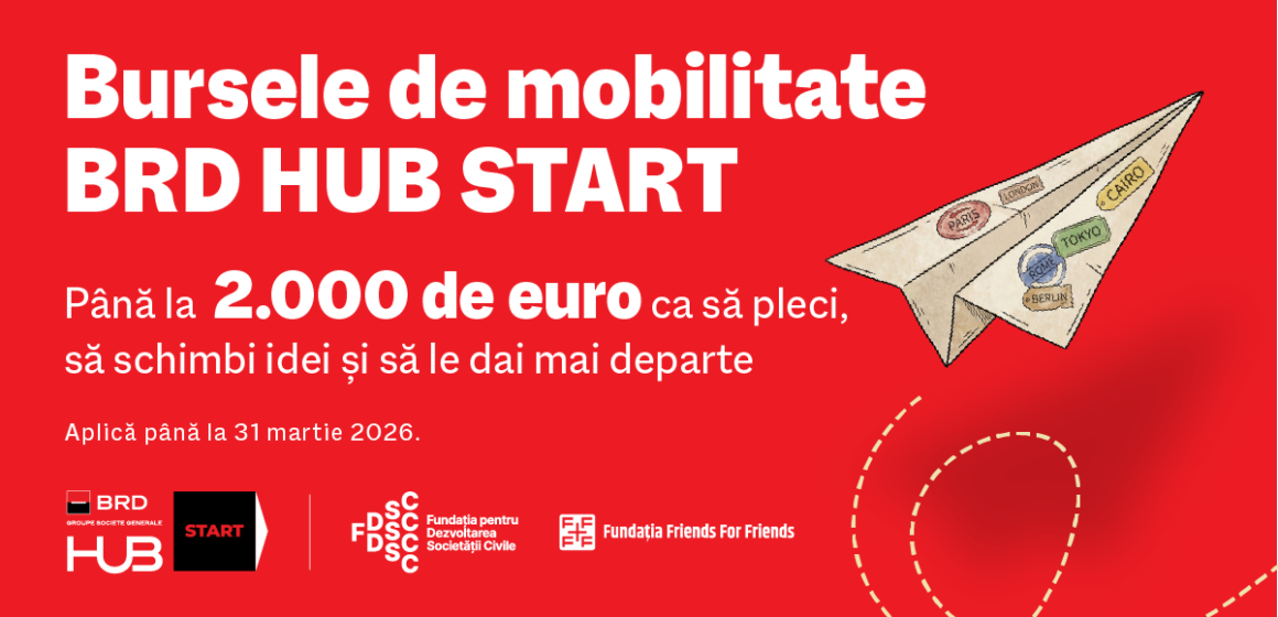 Start la înscrieri: burse de mobilitate de până la 2.000 de euro pentru studenți activi în organizații studențești Start la înscrieri: burse de mobilitate de până la 2.000 de euro pentru studenți activi în organizații studențești