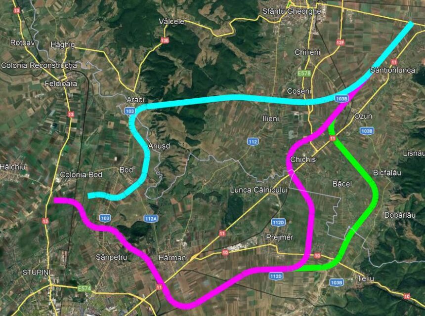 Autostrada A 13, variante ținute la sertar și alegeri făcute la Centru