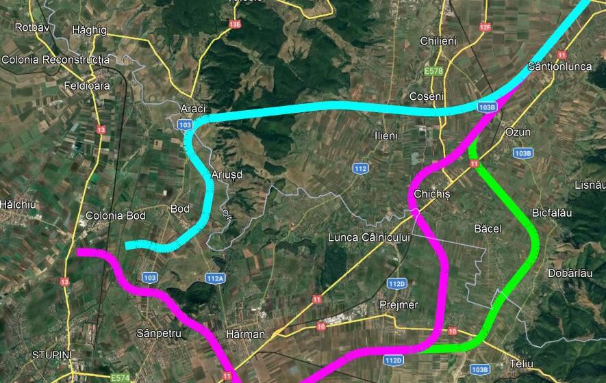 Autostrada A 13, variante ținute la sertar și alegeri făcute la Centru Autostrada A 13, variante ținute la sertar și alegeri făcute la Centru