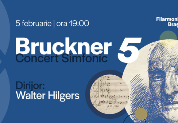 Simfonia nr. 5 pe 5 februarie: Filarmonica Brașov deschide luna cu Bruckner Simfonia nr. 5 pe 5 februarie: Filarmonica Brașov deschide luna cu Bruckner