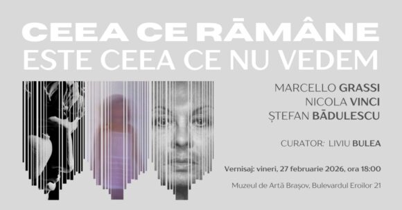Expoziția de fotografie „Ceea ce rămâne este ceea ce nu vedem” se deschide la Muzeul de Artă Brașov