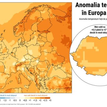 Un an critic pentru clima Europeană și cea din România: 2025, în șase grafice esențiale