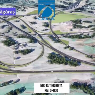 Se lucrează pe lotul 1 Boița – Avrig al Autostrăzii A 13 Sibiu – Făgăraș