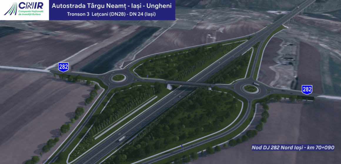Licitație lansată pentru supervizarea lucrărilor pe tronsonul 3 al Autostrăzii A8 Târgu Neamț-Iași-Ungheni