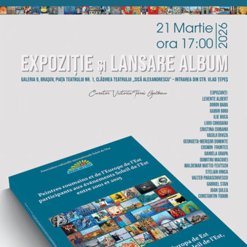 Lansare carte de artă „Pictori români și din Europa de est, participanți la evenimentele Soleil de l’Est, între 2001 – 2021”