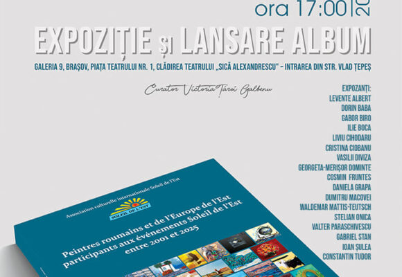 Lansare carte de artă „Pictori români și din Europa de est, participanți la evenimentele Soleil de l’Est, între 2001 – 2021”