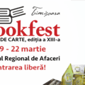 Salonul de Carte Bookfest revine la Timișoara, de pe 19 până pe 22 martie, la Centrul Regional de Afaceri (CRAFT)