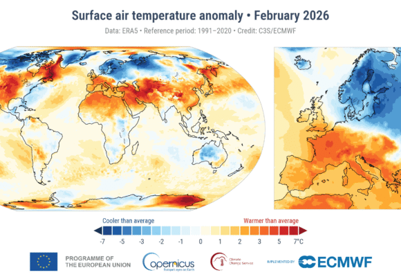 Iarna 2025–2026: frig local, recorduri globale și extreme climatice în creștere