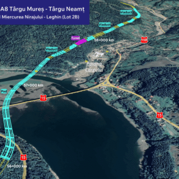64 de kilometri ai Autostrăzii A8 Târgu Mureș-Târgu Neamț intră în etapa de proiectare