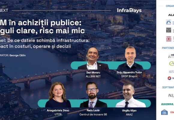 InfraDays aduce la aceeași masă autorități, proiectanți, constructori, consultanți, dezvoltatori de software