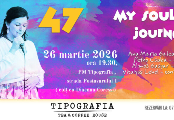 My soul journey, jazz cu Ana Maria Galea, Gáspár Álmos, Petho Csaba și Vitályos Lehel @ Tipografia