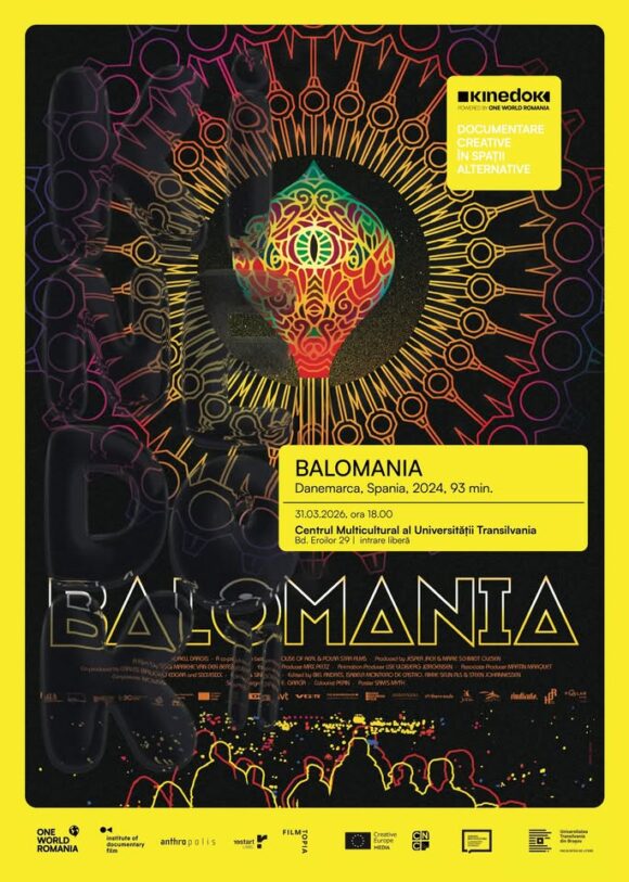 Documentar marca KineDok marți, 31 martie, la Centrul Multicultural al Universității Transilvania