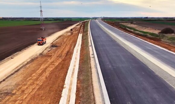 Stadiul lucrărilor la Autostrada Transilvania: lotul Chiribiș-Biharia a ajuns la 35% execuție