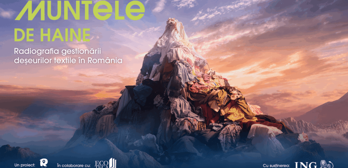 „Muntele de Haine” în creștere al României. Colectarea textilelor există pe hârtie, dar reutilizarea și reciclarea reprezintă excepția