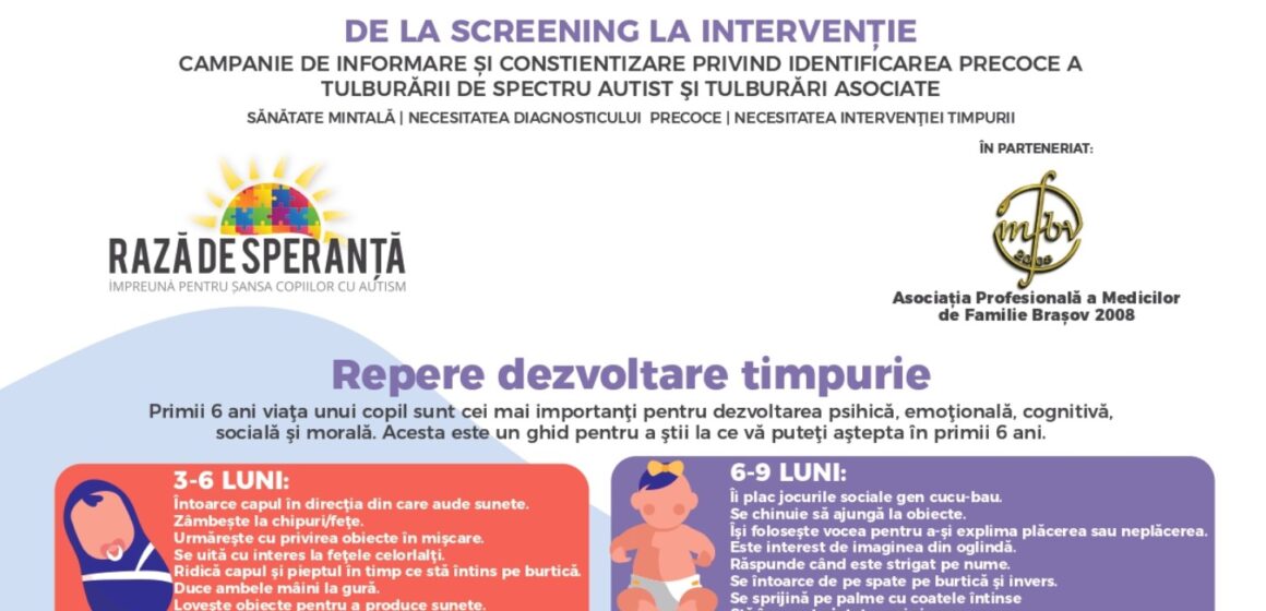 Medicii de familie și specialiștii în intervenție timpurie își unesc forțele pentru depistarea precoce a tulburărilor din spectrul autist