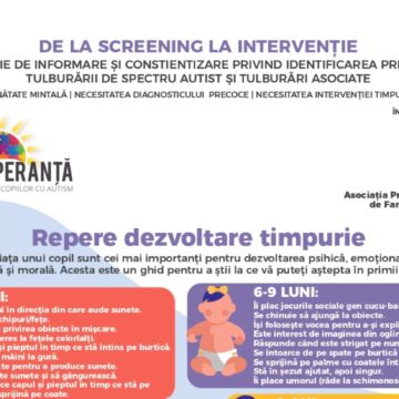 Medicii de familie și specialiștii în intervenție timpurie își unesc forțele pentru depistarea precoce a tulburărilor din spectrul autist
