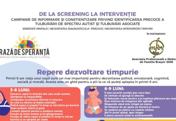 Medicii de familie și specialiștii în intervenție timpurie își unesc forțele pentru depistarea precoce a tulburărilor din spectrul autist