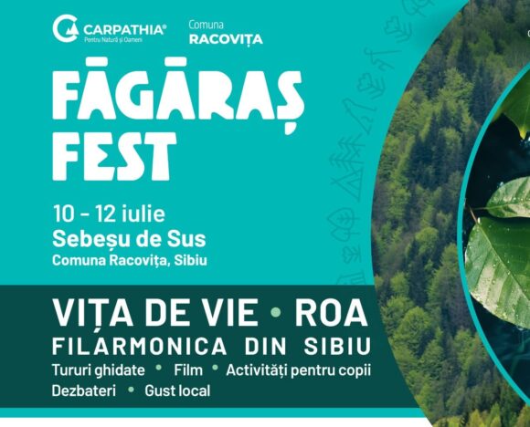Făgăraș Fest aduce Vița de Vie, ROA, Filarmonica Sibiu și o temă pe care n-o găsești la alt festival | 10 – 12 iulie 2026