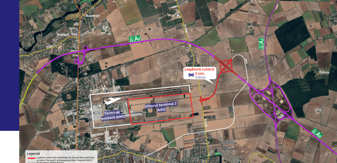 Ofertele pentru construirea Drumului Expres Aeroport Otopeni – Autostrada A0 se depun până pe 30 aprilie 2026