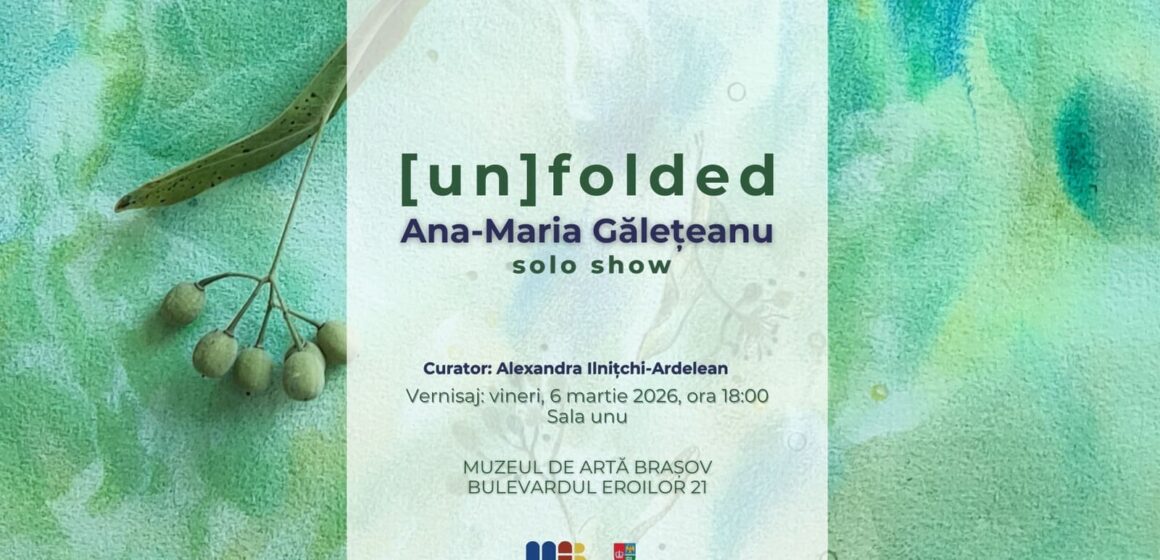 Expoziția [un]folded | Ana-Maria Gălețeanu | la Muzeul de Artă Brașov