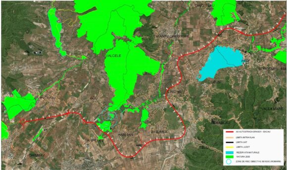 Consiliul Județean Brașov a emis Certificatul de Urbanism pentru Autostrada A 13 Brașov-Bacău pentru traseul stabilit de CNIR