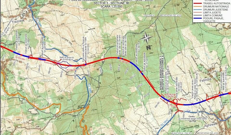 11 oferte depuse pentru supervizare proiectare și execuție autostrada A3: Subsecțiunea 3B3: Poarta Sălajului – Zalău, inclusiv tunel rutier în zona Meseș și Subsecțiunea 3B4: Zalău – Nușfalău 11 oferte depuse pentru supervizare proiectare și execuție autostrada A3: Subsecțiunea 3B3: Poarta Sălajului – Zalău, inclusiv tunel rutier în zona Meseș și Subsecțiunea 3B4: Zalău – Nușfalău