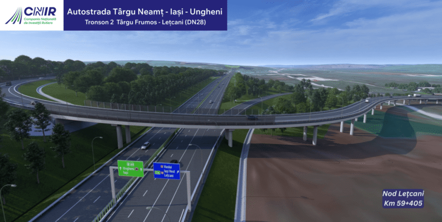 CNIR a desemnat constructorul pentru construirea tronsonului 2 Târgu Frumos-Lețcani al Autostrăzii A8