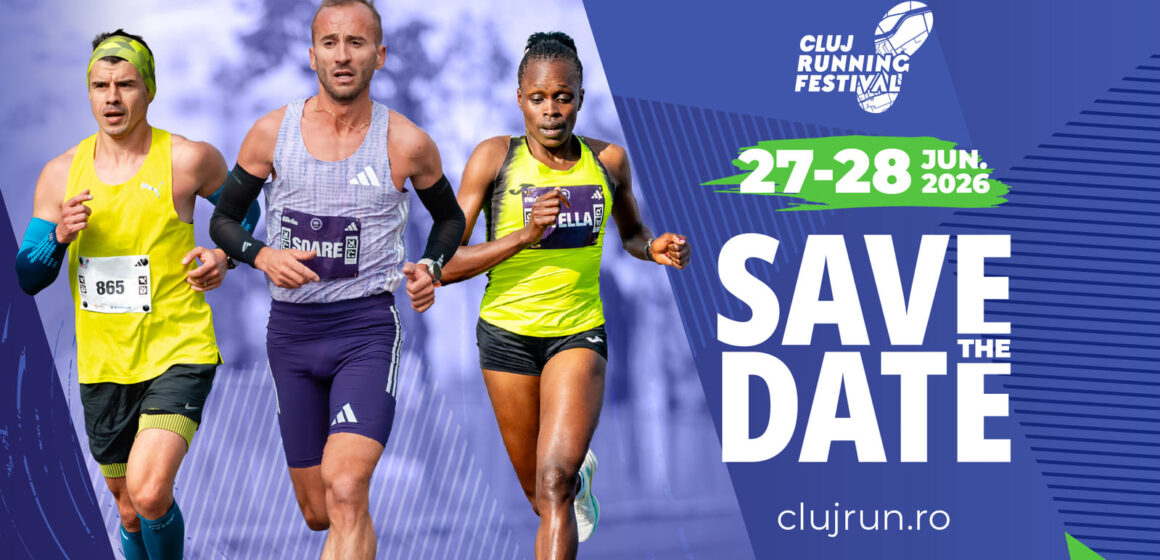 Cluj Running Festival aduce pentru prima dată elitele mondiale ale atletismului pe străzile Clujului, între 27–28 iunie 2026 Cluj Running Festival aduce pentru prima dată elitele mondiale ale atletismului pe străzile Clujului, între 27–28 iunie 2026