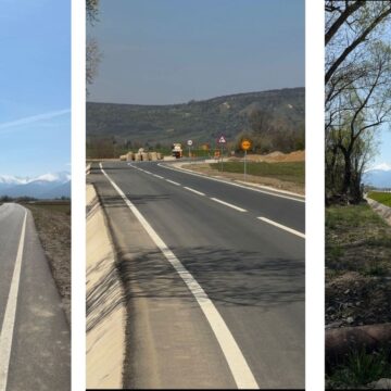 Consiliul Judeţean Braşov a încheiat reabilitarea unui tronson din drumul judeţean DJ 103D – Viștea de Jos (DN 1) – Viștea de Sus
