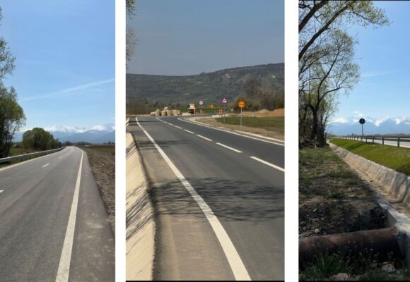Consiliul Judeţean Braşov a încheiat reabilitarea unui tronson din drumul judeţean DJ 103D – Viștea de Jos (DN 1) – Viștea de Sus