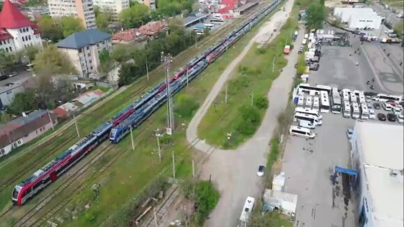 Asociația Pro Infrastructură | 21 de rame PESA noi stau în Gara Obor