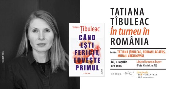 Întâlnirile CenaKLUb Tiuk | Tatiana Țîbuleac – „Cînd ești fericit, lovește primul”