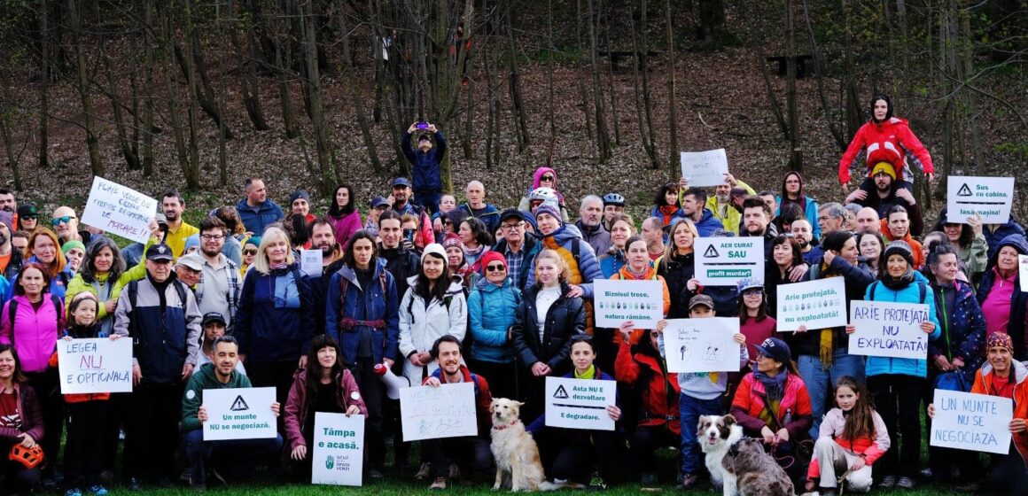 SCUT pentru Spații Verzi a lansat petiția Fără mașini pe Tâmpa!