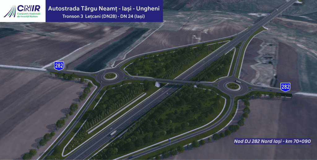 CNIR a semnat un nou contract cu finanțare prin SAFE pentru tronsonul 3 Lețcani – Iași Nord al Autostrăzii A8 CNIR a semnat un nou contract cu finanțare prin SAFE pentru tronsonul 3 Lețcani – Iași Nord al Autostrăzii A8