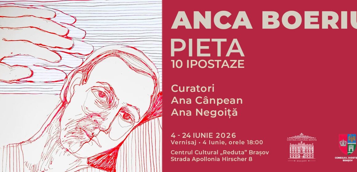 Expoziție Anca Boeriu | PIETA – 10 ipostaze ale reconstrucției umane | Centrul Cultural Reduta