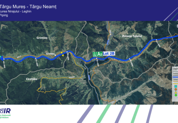 CNIR a predat amplasamentul lotului 2B Grințieș-Pipirig al Autostrăzii A8 Târgu Mureș-Târgu Neamț CNIR a predat amplasamentul lotului 2B Grințieș-Pipirig al Autostrăzii A8 Târgu Mureș-Târgu Neamț