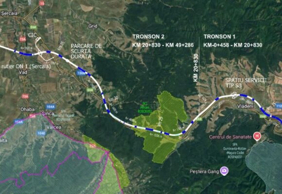 CNAIR anunță avizarea Studiului de Fezabilitate pentru Autostrada Brașov – Făgăraș