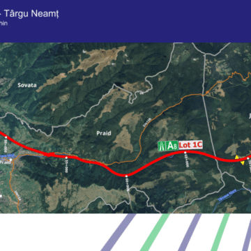 CNIR a predat amplasamentul lotului 1C Sărățeni-Joseni al Autostrăzii A8 Târgu Mureș-Târgu Neamț CNIR a predat amplasamentul lotului 1C Sărățeni-Joseni al Autostrăzii A8 Târgu Mureș-Târgu Neamț