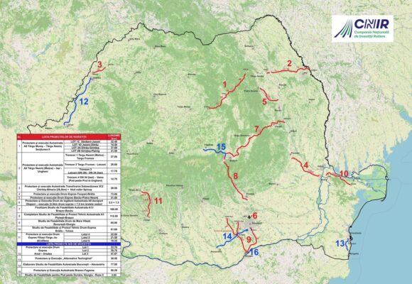CNIR preia patru proiecte de drumuri de mare viteză și noul pod peste Dunăre de la Giurgiu-Ruse