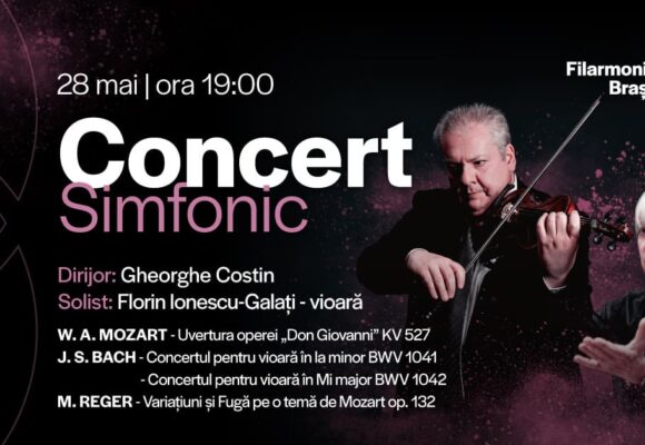 Florin Ionescu-Galați interpretează două concerte de Bach joi seară la Filarmonica Brașov Florin Ionescu-Galați interpretează două concerte de Bach joi seară la Filarmonica Brașov