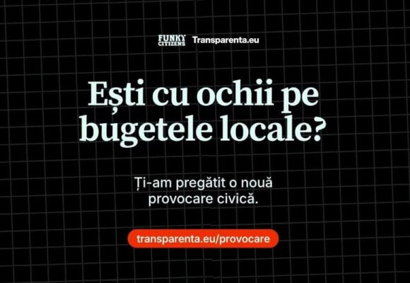 Funky Citizens și Transparenta vă învață să analizați bugetele locale