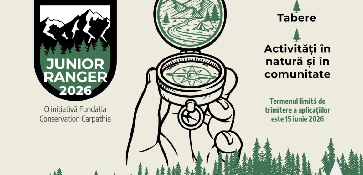 Programul Junior Ranger al Fundației Conservation Carpathia devine mai complex: start înscrieri pentru ediția din 2026