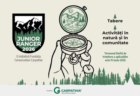 Programul Junior Ranger al Fundației Conservation Carpathia devine mai complex: start înscrieri pentru ediția din 2026