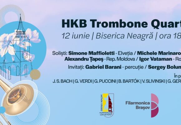 Lucrări precum „Nessun Dorma”, „Dansurile românești” sau „What a Wonderful World” răsună în Biserica Neagră pe 12 iunie