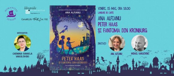 Întâlnirile CenaKLUb Tiuk | Ana Alfianu – „Peter Haas și fantoma din Kronburg”
