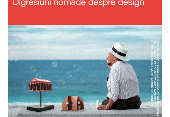 Expoziție FRANCO RAGGI – Digresiuni nomade despre design în cadrul Bucharest Design Festival 2026