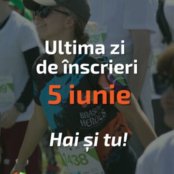 Înscrierile pentru Brașov Heroes sunt deschise până vineri, 5 iunie, ora 17.00