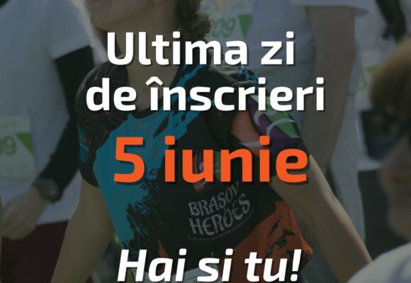 Înscrierile pentru Brașov Heroes sunt deschise până vineri, 5 iunie, ora 17.00