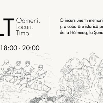 Coborâre istorică cu cinuri pe râul Olt și expoziție dedicată râului, în satul Șona: un demers de reapropiere a oamenilor și comunităților de Olt, în trecerea sa prin Țara Făgărașului
